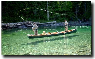 Atlantic Salmon Gaspe Style in Quebec at Camp Bonaventure