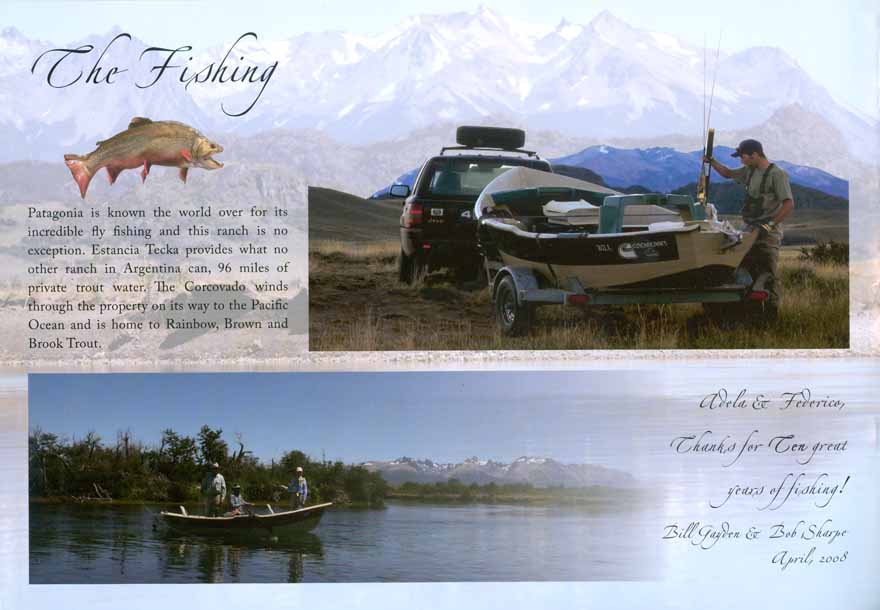 Tecka Lodge, Trout Fishing Argentina, Rio Corcovado and Rio Tecka